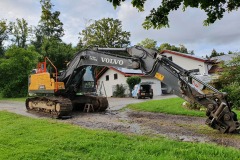 Volvo EC220EL mit 360° HD Kamerasystem und Schaufelkamera